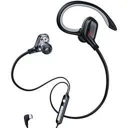 Навушники Baseus Gamo Immersive Virtual 3D Game Type-c Earphone чорно-сірі - мініатюра 2