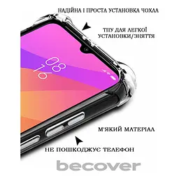 Чохол до мобільного телефона BeCover Anti-Shock Xiaomi Redmi 13 Clear (711545) - мініатюра 3