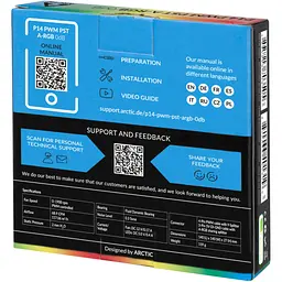 Кулер до корпусу Arctic P14 PWM PST A-RGB (ACFAN00239A) - мініатюра 5