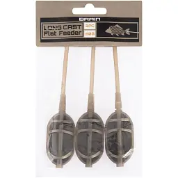 Годівниця Brain Long Cast Flat Feeder 60g (3 шт/уп)