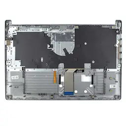 Корпус верхня кришка для Acer Aspire A515-55 A515-55G, (Silver, топкейс з клавіатурою з підсвічуванням, 6B.HSPN7.032, C Cover, Original) - мініатюра 2