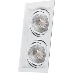 Світлодіодний світильник Feron AL202 2х12W 4000K IP20 білий (29774)