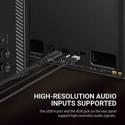 Портативна акустика Edifier QD35 40W Hi-Res (QD35Black) - мініатюра 6