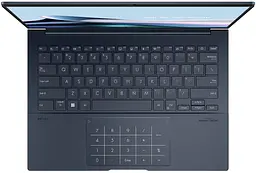 Ноутбук ASUS Zenbook 14 UX3405MA-PP301X 14' 3K OLED, Intel Ultra 9 185H, 32GB, F1TB, UMA, Win11P, Блакитний (90NB11R1-M00DH0) - мініатюра 7