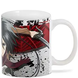 Кухоль GeekLand Атака Титанів Attack on Titan mikasa-ackerman AT.02.40 330 мл білий - мініатюра 2
