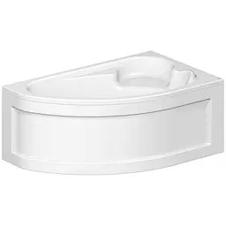 Ванна асиметрична Cersanit Kaliope 160x100 права з ніжками S301-293