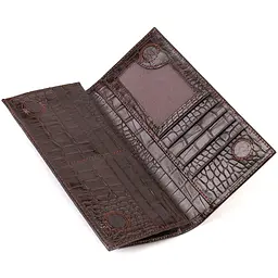 Чоловічий шкіряний гаманець Canpellini 9,2х18,8х1 см acs0025608 - мініатюра 3