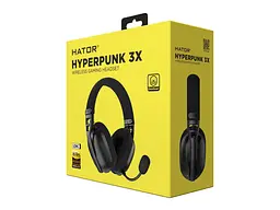 Ігрова гарнітура Hator Hyperpunk 3X Hi-Res Wireless Black (ESH14) - мініатюра 6