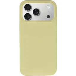 Чохол Silk Full Protective (AA) NO LOGO для Apple iPhone 17 Pro Max / 18 Pro Max (6.9") Жовтий / Mellow Yellow - миниатюра 2