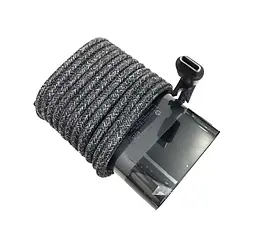 Блок живлення (зарядка) для ноутбука HP 65W (5V - 3A; 9V - 3А; 12V - 5A; 15V - 4.33А; 20V - 3,25А; USB Type-C) L04650-850/L45962-001 з плетеним кабелем, 65W, 3A, 3.25A, 4.3A, 5A, USB Type-C - мініатюра 4