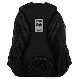 Рюкзак GoPack Education 175M-7 Never Give Up Чорно-зелений (GO26-175M-7) - мініатюра 7
