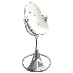 Стільчик для годування Bloom Fresco Silver/Coconut white (E10535-S\U10543-CW) - мініатюра 4