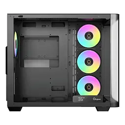 Корпус для ПК OCYPUS IOTA C70 BK CURVE ARGB DIGITAL (IOTA-C70-BKD400CD-GL) - мініатюра 6