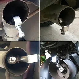 Насадка Глушника Свисток TURBO SOUND Size-M Золота 1 шт - мініатюра 2