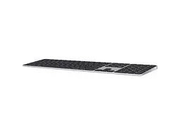 Клавіатура Apple Keyboard with Touch ID and Numeric Keypad for Mac with silicon USB-C Black Keys (MXK83) - мініатюра 3