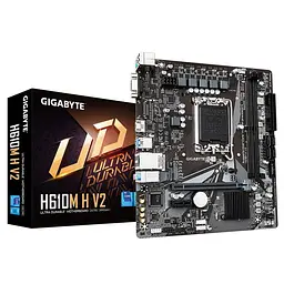 Материнська плата Gigabyte H610M H V2 (H610M H V2) (Socket 1700, Intel H610, Micro-ATX) - мініатюра 4