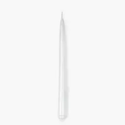 Набір столових свічок MBM HOME 250 мм 4 шт. білий металік (FR-17 METALLIC WHITE) - мініатюра 3
