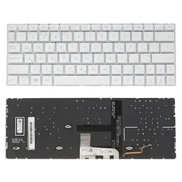 Клавіатура для ноутбука ASUS (UX334 series) rus білий без фрейма підсвічування клавіш