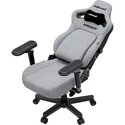 Крісло ігрове Anda Seat Kaiser 4 V2 Size XL Gray Fabric (AD12YDDC-XLL-20-G-CF-03) - мініатюра 7
