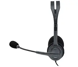 Навушники Logitech H111 Stereo 981-000593 Gray - мініатюра 4