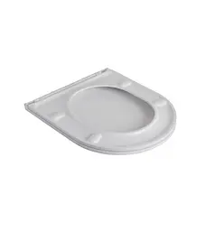 Сидіння для унітазу Mixxus Seat Cover Ellipse-Bevel-2002 швидкознімне, з мікроліфтом (MI8427) - мініатюра 3
