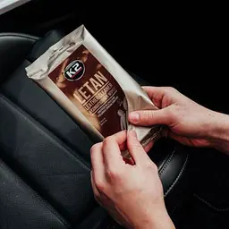 Серветки вологі для очищення шкіряної оббивки K2 Letan Wipes 20х18 см (K210) 24 шт - мініатюра 5