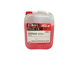 Антифриз готовий TURBO PULS 10л Червоний -30 G12+ 9кг каністра