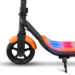 Дитячий електросамокат GIANT Kids ES1 помаранчевий, з LED - підсвіткою деки та колес, від 4 років - мініатюра 8