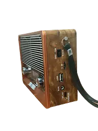 Радіоприймач на акумуляторі Everton RT-306 FM/AM/SW/Bluetooth/USB з ліхтариком (1756375712) - мініатюра 4