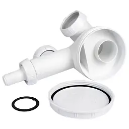 Сифон для кухонної мийки Espace 1½"×Ø40мм WIRQUIN (9542420) - миниатюра 5