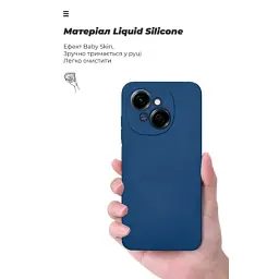 Чохол до мобільного телефона Armorstandart ICON Tecno Spark Go 1 (KL4) Camera cover Dark Blue (ARM81216) - мініатюра 7