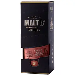 Віскі Malt B Welsh 40% 0.7 л у подарунковій упаковці (8425027004022) - мініатюра 3
