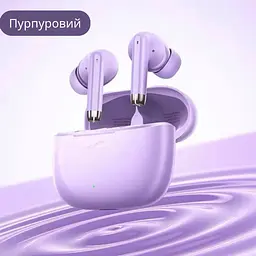 Бездротові навушники HOCO EQ2 Thought true wireless BT headset Purple - мініатюра 3