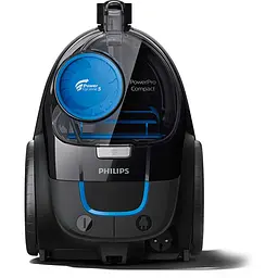Пилосос Philips PowerPro Compact 900 Вт контейнерний чорний (FC9331/09) - мініатюра 6