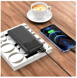 Зовнішній портативний акумулятор BOROFONE BJ16 Cube 10000mAh - мініатюра 5
