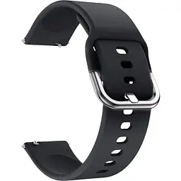 Ремінець DK CDK для Colmi P9 "L" 20mm Silicone Sport Band Classic (09651) (black)