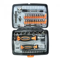 Набір викруток Torx Ratchet 68 в 1, тріщотковий реверсивний механізм, магнітні біти, поворотна ручка, кейс