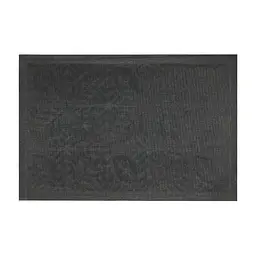 Килимок придверний Eco Fabric Листя з кромкою чорний 40 х 60 см (4060-106) - мініатюра 2