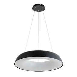 Люстра LED Levistella 797MD6018 (580) BK, 80W, чорний метал, сучасний стиль для дому - мініатюра 2