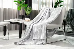Плед Ardesto Flannel 160х200 см 100% поліестер ялинки pbe0050446 - мініатюра 6