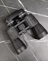Бінокль Comet PRO 10х50 ПП7740 BaK-4 з FMC-покриттям Чорний - мініатюра 7