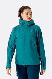 Куртка Rab Downpour Eco Jacket Women's 16 Бірюзовий