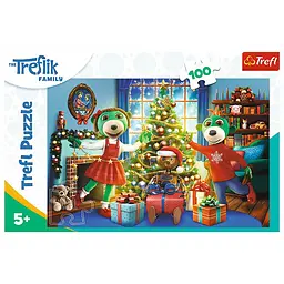 Пазли Trefl Різдво у Трефликів 100 елементів - мініатюра 3