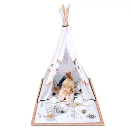 Розвиваючий килимок-намет Kinderkraft Tippy Вігвам 3в1 - мініатюра 3