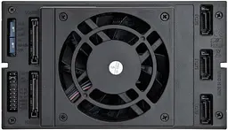 Зовнішня кишеня Chieftec CBP-2131SAS 2x5.25" - 3x3.5" HDDs Hot-Swap Aluminium (CBP-2131SAS) - мініатюра 3