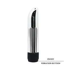 Вібратор Baile Mini Vibrator, срібний Baile BW-006004 103501 - мініатюра 5