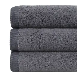 Набір рушників Lotus Home Готель Premium - Microcotton Antrasit 30x50 550 г/м² (3 од.) - мініатюра 2