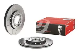 Диск гальмівний вентильований Skoda Fabia I-III, Rapid, Octavia I 96-25р Brembo (09.7011.75)