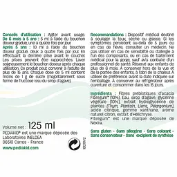 Сироп від сухого та вологого кашлю Pediakid Toux Seche Et Grasse 125 мл - мініатюра 2