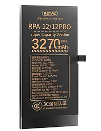 Акумулятор Remax RPA-12 3270mAh Iphone 12/12Pro battery - мініатюра 2